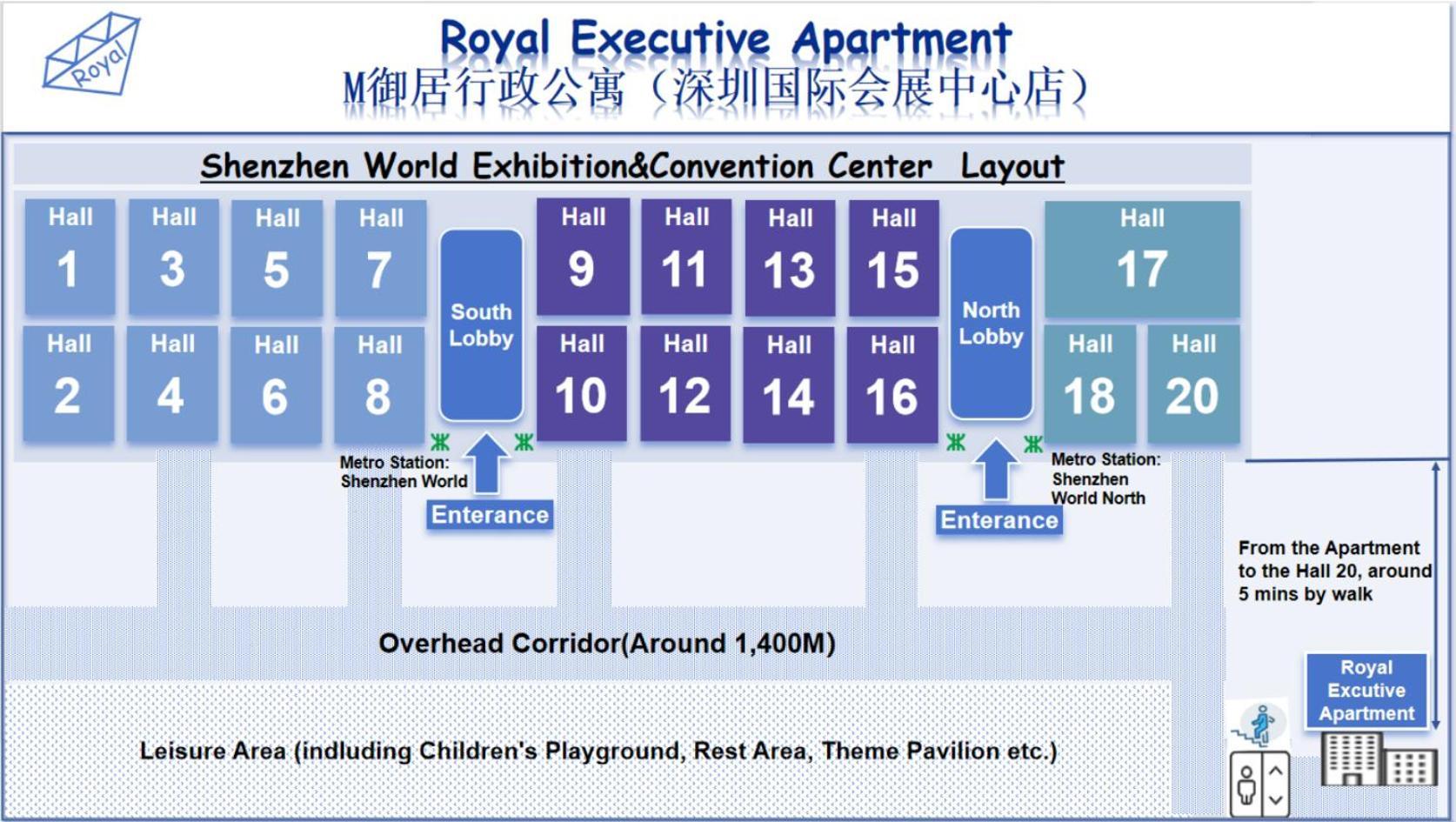 Royal Executive Apartment, Shenzhen World Exhibition & Convention Center, Nearby Shenzhen World North Metro St Ation Εξωτερικό φωτογραφία